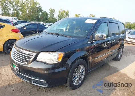 2016 Chrysler Town & Country Touring-L Anniversary Edition из США, поврежденный, VIN 2C4RC1CG8GR159460